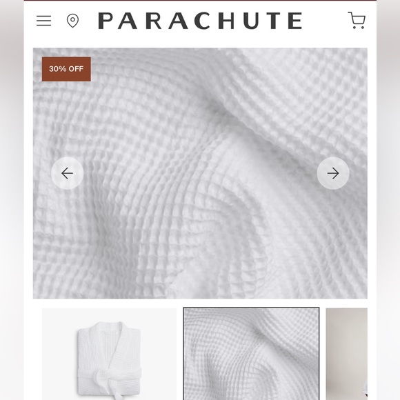 Parachute waffle robe - Picture 6 of 8